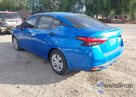 2021 Nissan Versa S Xtronic Cvt z USA, uszkodzony, nr VIN 3N1CN8DV8ML820888